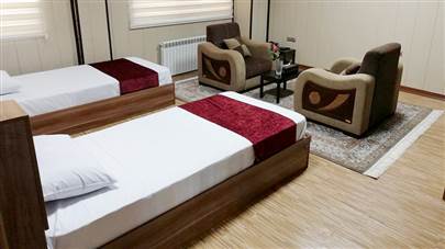 اتاق دو تخته هتل مجتمع گردشگری میلاد نور اتاق دو تخته هتل مجتمع گردشگری میلاد نور